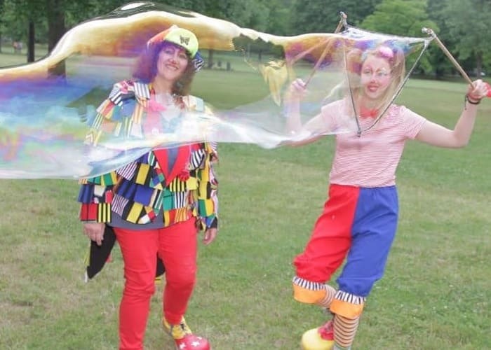 Riesenseifenblasen für Ihr Kinderfest in Erfurt